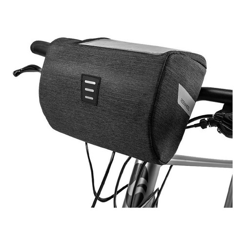 Bolso Manubrio Bicicleta Roswheel Essential Handlebar Bag Color Negro