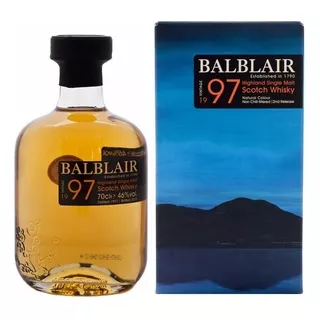 Whisky Balblair 1997 Vintage Highland Single Malt Escoces