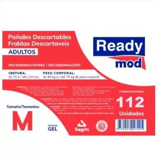 Ready Mod Talle Mediano X 112 Unidades 