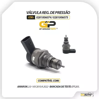 Válvula Reguladora De Pressão Amarok 2.0 2010/22 0281006074