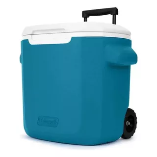 Caixa Térmica Deep Ocean 28qt 26,4l Com Rodas - Coleman Cor Azul