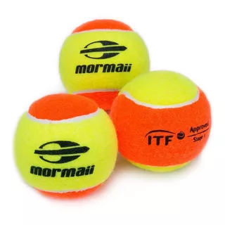Bola Beach Tennis Mormaii Bolinha Tênis Pack 3 Unidades