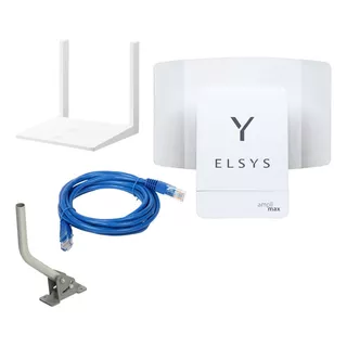  Elsys Amplimax Antena 4g + Router Huawei Ws318+ Accesorios 