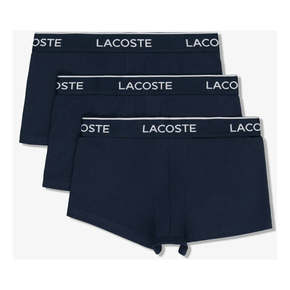 Pack De 3 Boxers Lacoste En Algodón Para Hombre 5h9681-23