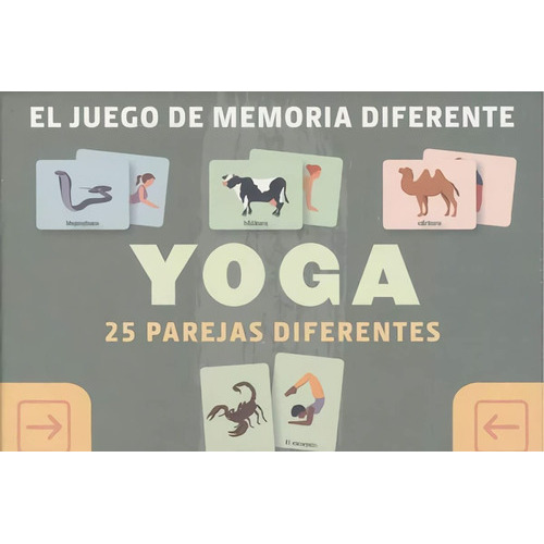 Yoga El Juego De Memoria Diferente, De Ivan Libreros. Editorial Librero, Tapa Blanda, Edición 1 En Español
