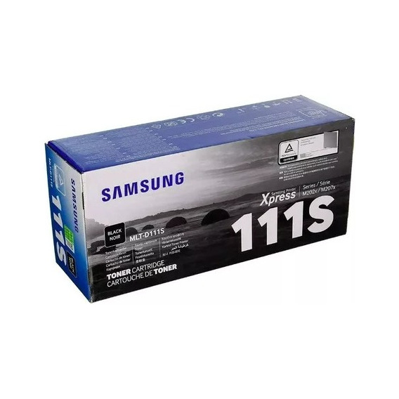 Toner Samsung 111s Original Mlt-d111s Negro Laser 