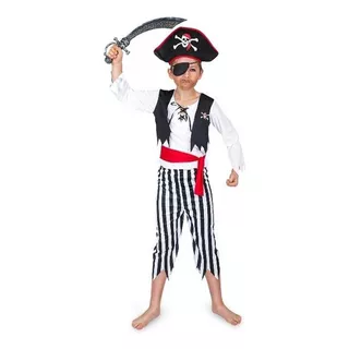 Disfraz De Niño Pirata Premium