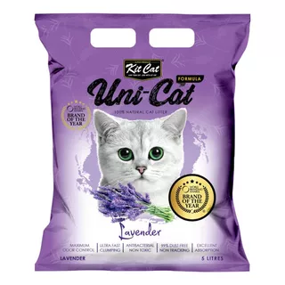 Arena Para Gatos Kit Cat Classic Clump - Aroma Lavanda 20 Kg