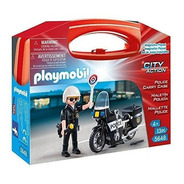 Cargador De Policía Playmobil Juguete