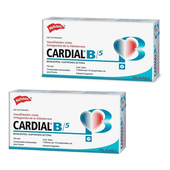 Cardial B5 Protector Cardiaco X 40 Comprimidos Holliday