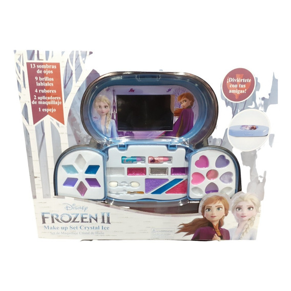 Hermoso Set Maquillaje Cristal Ice Frozen 2 Loc