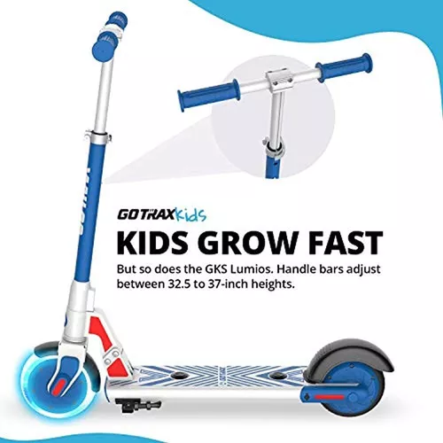 Patinete Electrico Gotrax Gks Lumios Para Niños Y Adolesce Color Blue