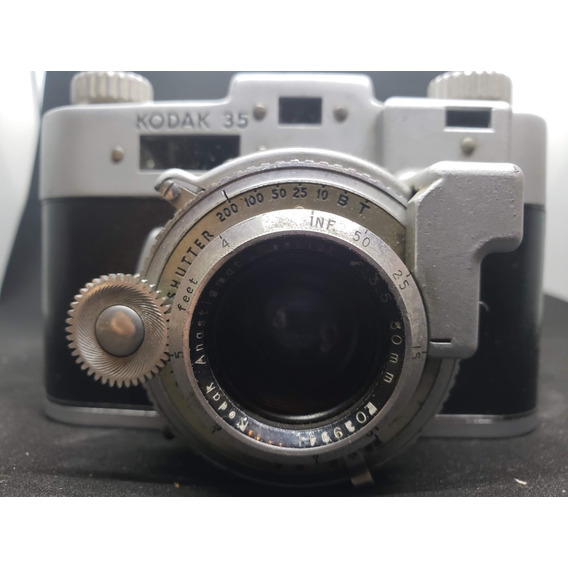 Antigua Maquina De Fotos Kodak 35 Para Coleccion