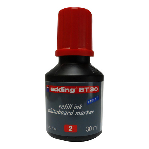 Tinta Edding Bt30 Marcador Pizarra Blanca X Unidad Color Rojo