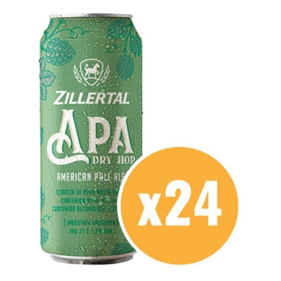 Cerveza Zillertal Apa Lata 473 Ml X24