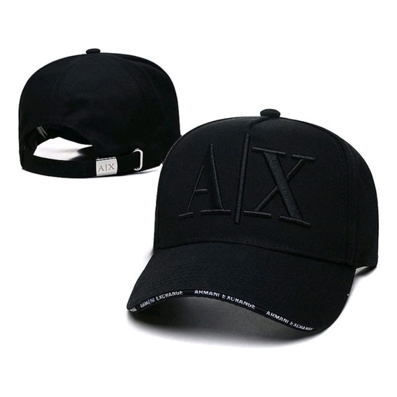 Gorra  Jockey Visera Curva Ax Black