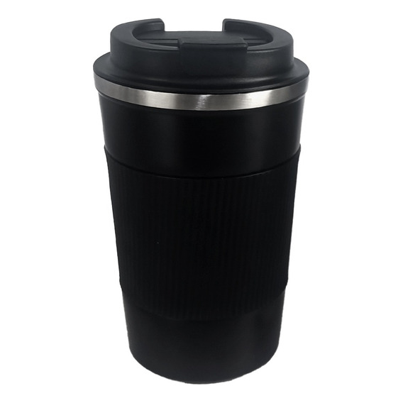 Vaso Termico Hermetico 400 Ml Acero Inoxidable Cafe Bz3