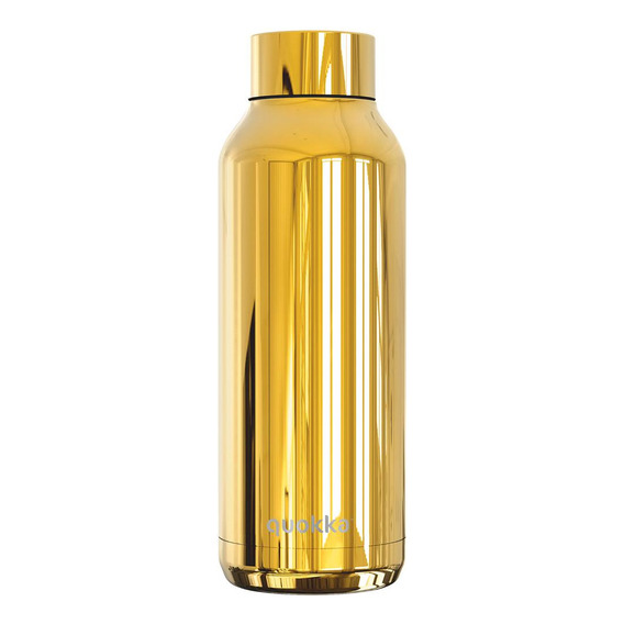 Botella Térmica En Acero Inoxidable Quokka Solid 510ml Color Gold