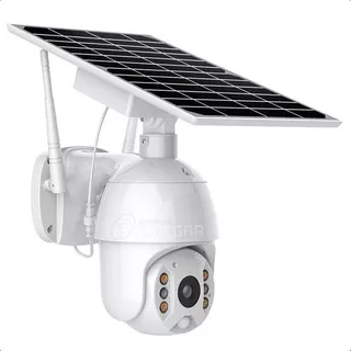 Camara Ip Ptz Full Hd Wifi Exterior C/ Panel Solar Y Bateria