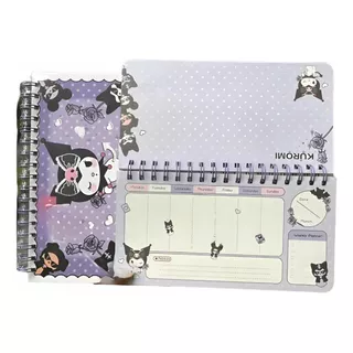 Planner Semanal Largo Kuromi