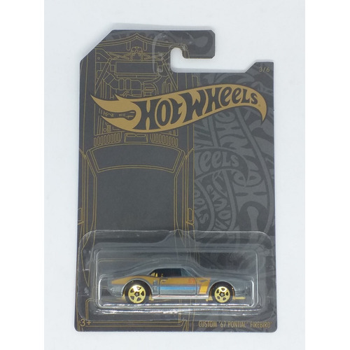Hot Wheels 50 Aniversario Custom '67 Pontiac Firebird 1:64 Color Gris
