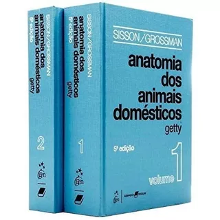 Livro Anatomia Dos Animais Domésticos - 2 Volumes - 5ª Edição / Robert Getty