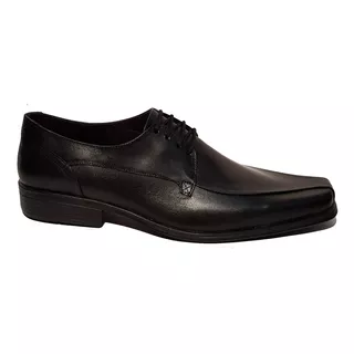 Zapatos Medina 921 De Vestir 100% Cuero Negro
