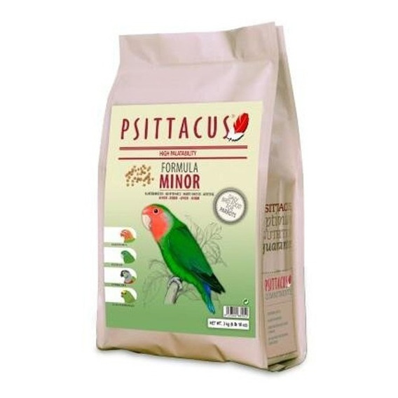 Psittacus Minor alimento para aves pequeñas y medianas 3kg
