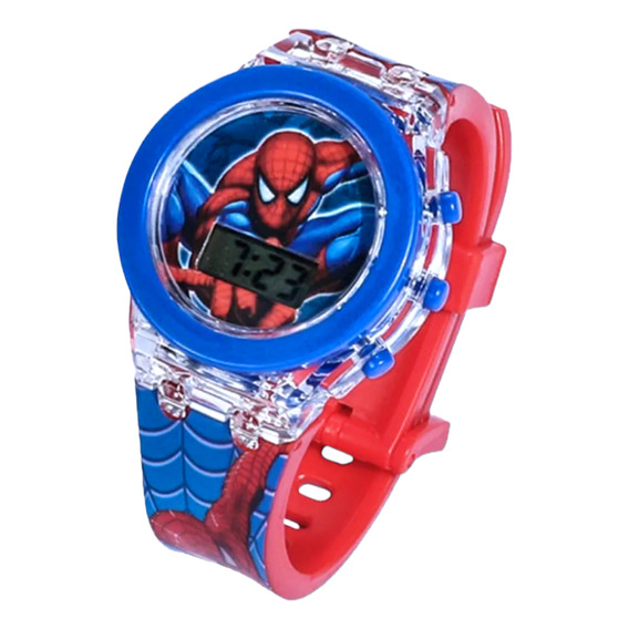 Reloj De Spiderman Digital Para Niños Regalo 