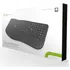 Teclado Klip Xtreme Transcend Wireless Ergonómico - Kbk-530s Color Del Teclado Negro