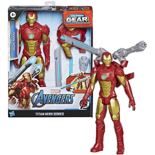 Avengers Titan Hero Blast Gear Iron Man E7380