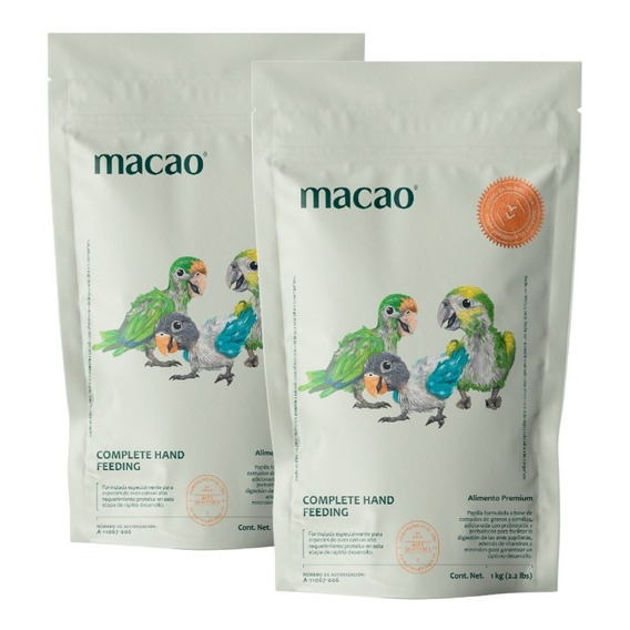 Papilla Para Loros Bebes Macao Amazonas Y Cacatuas 2 Kilo