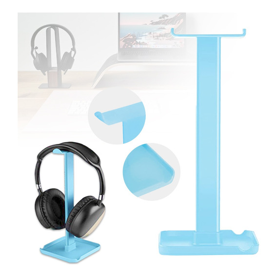 Soporte Base Para Audífonos Auriculares Universal Escritorio