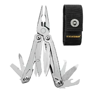 Pinza Multifuncion Leatherman Wingman Navaja Cortaplumas 14f Color Gris