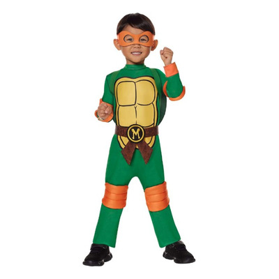 Tortugas Ninja Tmnt, Disfraz/cosplay [michelangelo] Clasico, Niño Pequeño