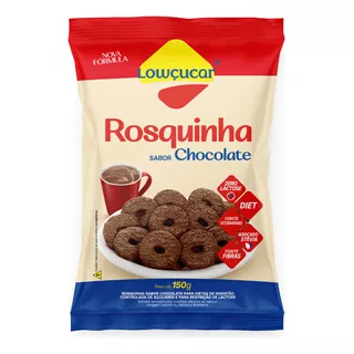 Rosquinha Sabor Chocolate Zero Adição De Açúcares  150g