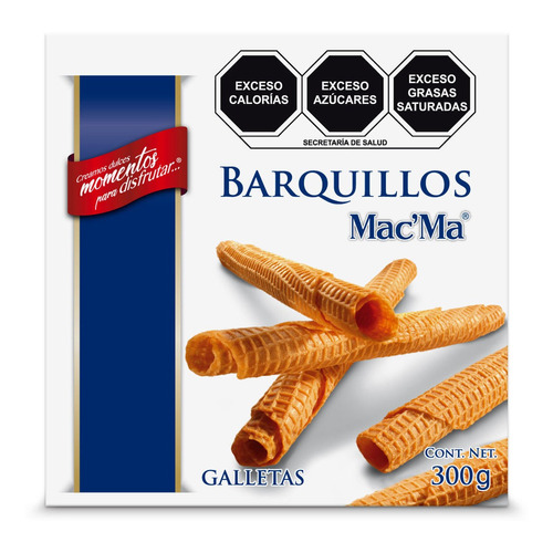 Galleta Mac'ma Barquillo Finas 300g