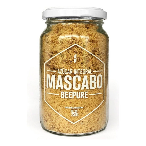 Azucar Mascabo Integral Beepure Frasco 250 Gr