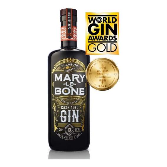 Ginebra Mary Le Bone Cask Aged Gin Premiado Super Premium