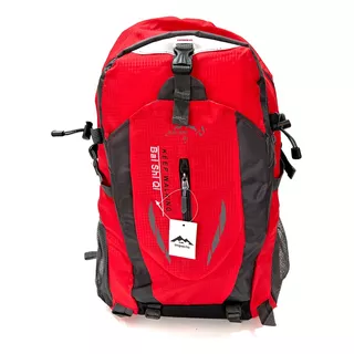 Mochila Deportiva Impacto Moch11 Color Rojo Diseño Liso 40l