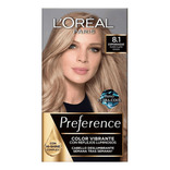 Tinte Para Cabello Preference L'oréal Paris Tono 8.1