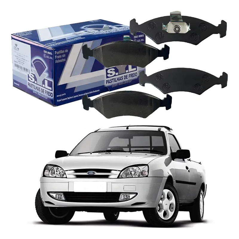 Pastilha Freio Dianteira Ford Courier 1.6 2009 A 2013