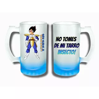 Tarro Anime Dragon Ball Z  Cervecero Vegeta A Elegir