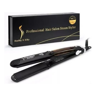 Plancha Alisadora Para El Cabello A Vapor Profesional