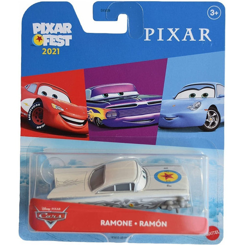 Auto Disney Cars Pixar Fest 2021 Ramon Mattel Premium Color Plata