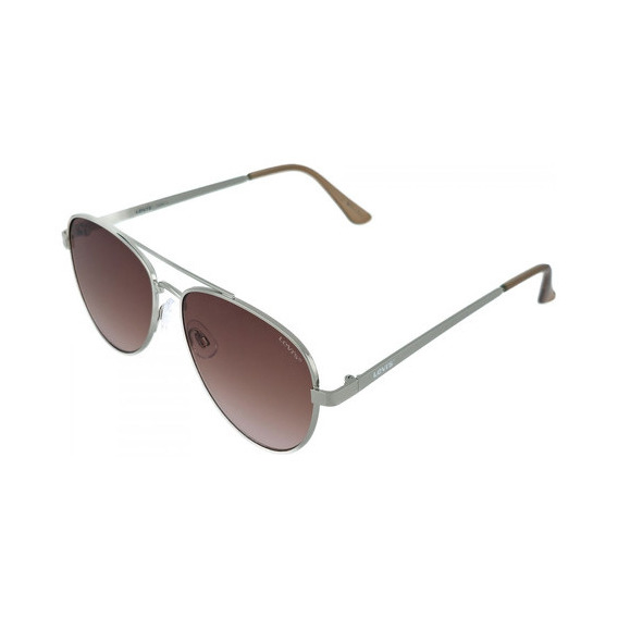 Lentes De Sol Levis X14066 Outlook Plateado Unisex