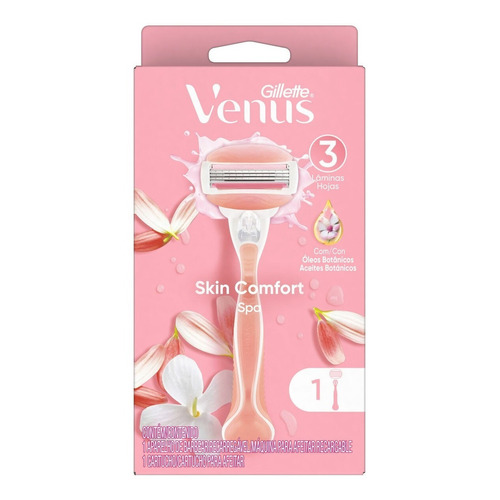 Rastrillo Recargable Gillette Venus Spa Banda Lubricante