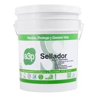 Sellador A3p Elastomerico Cubeta 19 Lt Transparente