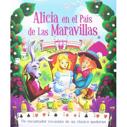 Alicia En El País De Las Maravillas, De Lewis, Carroll. Editorial M4 En Español