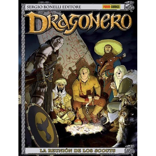 Dragonero # 05: La Reunion De Los Scouts, De Es, Vários. Editorial Panini Comics Argentina, Edición 1 En Español